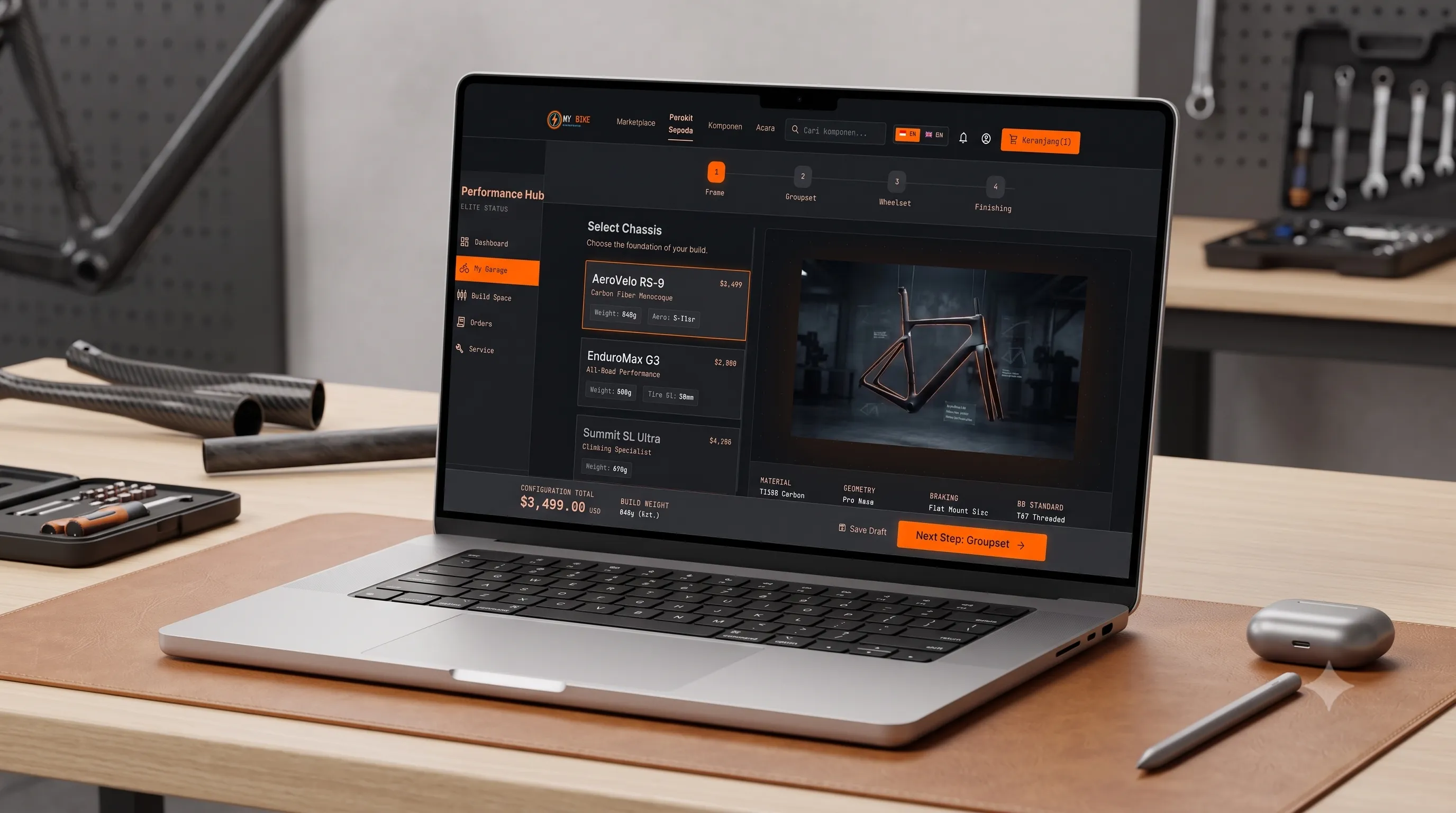 Premium Bicycle E-Commerce - screenshot 2